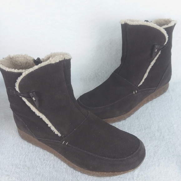 Sporto Winter‎ Snow Boots Faux Fur Lined Brown Womens Size 12M - Picture 7 of 13